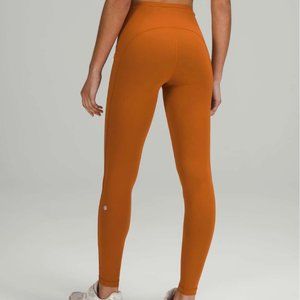 lululemon athletica Orange Leggings